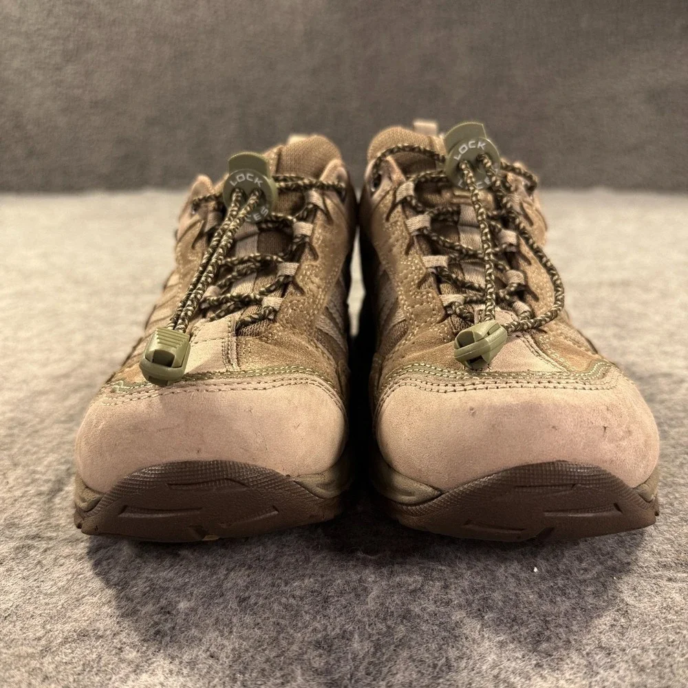 Tecnica Gore-Tex Shoes Womens Size 7.5 Brown Suede Low Top Hiking Trail Sneakers